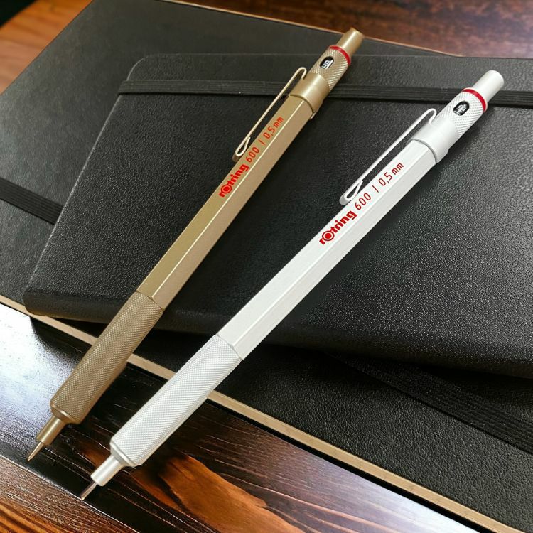 ロットリング600 ROTRING メカニカルシャープペンシル 0.5mm【名入れ 無料】 デザイン おしゃれ シャーペン シャープペン 高級 通販  文房具の和気文具