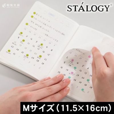 スタロジー STALOGY 貼ってはがせるカレンダーシール Mサイズ 通販