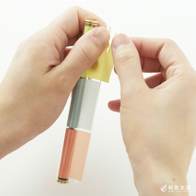 カンミ堂 ペントネ PENtONE フィルムふせん ◇ 通販 文房具の和