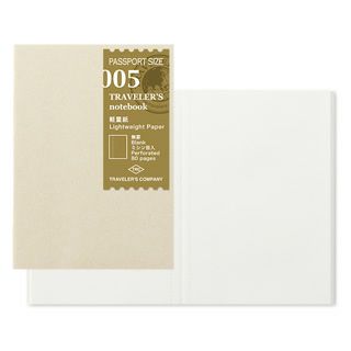 TRAVELER'S notebook ディスプレイ用品 非売品 トラベラーズ トラベラーズノート リフィル 無罫 (14247006)