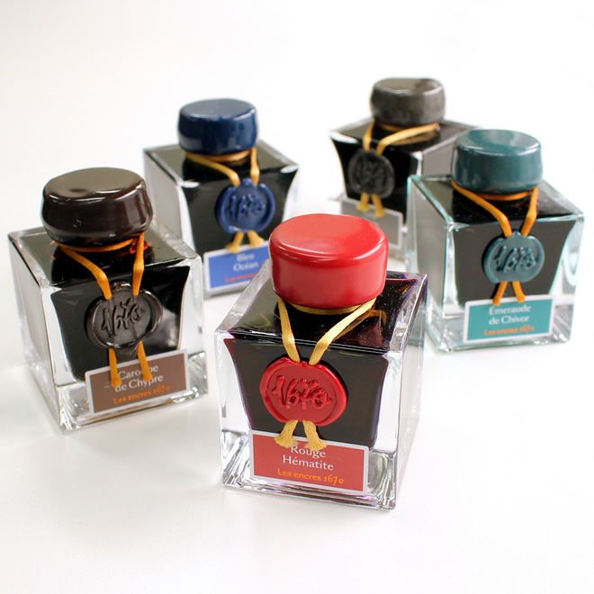 エルバン J.HERBIN アニバーサリーインク 1670 [金の微粒子入り] 通販 文房具の和気文具