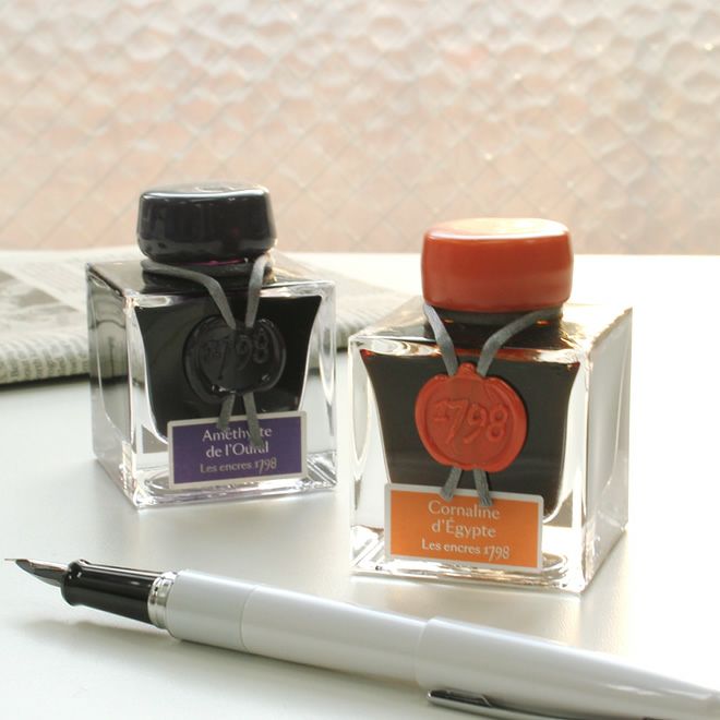 エルバン J.HERBIN アニバーサリーインク 1798 [銀の微粒子入り