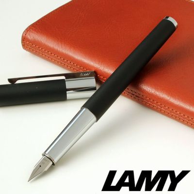 ラミー LAMY スカラ 万年筆 マットブラック【名入れ 無料】【メール便