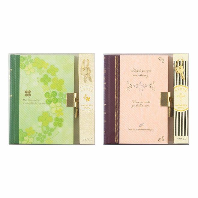 ミドリ midori 日記 鍵付 ◇ 通販 文房具の和気文具