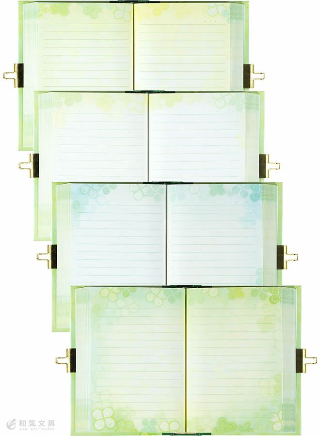 みどりページ ミドリ midori 日記 鍵付 ◇ 通販 文房具の和気文具