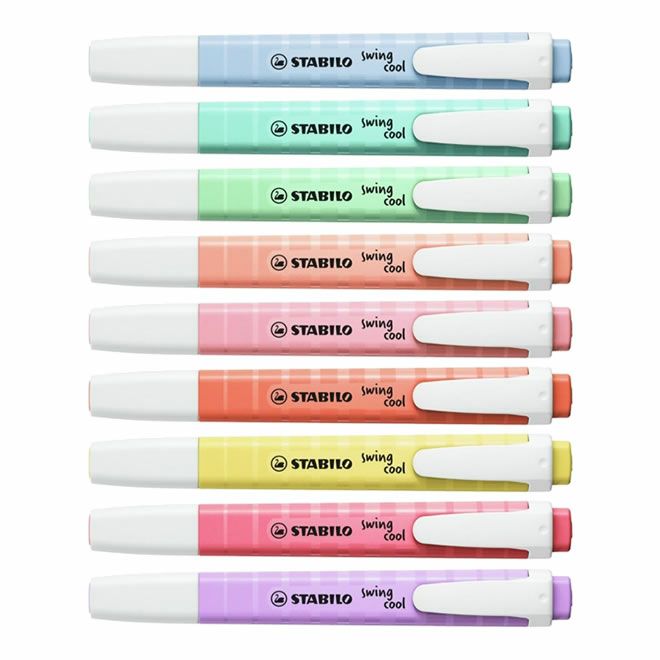 スタビロ STABILO スイングクール パステル マーカー 蛍光ペン ◇ 通販