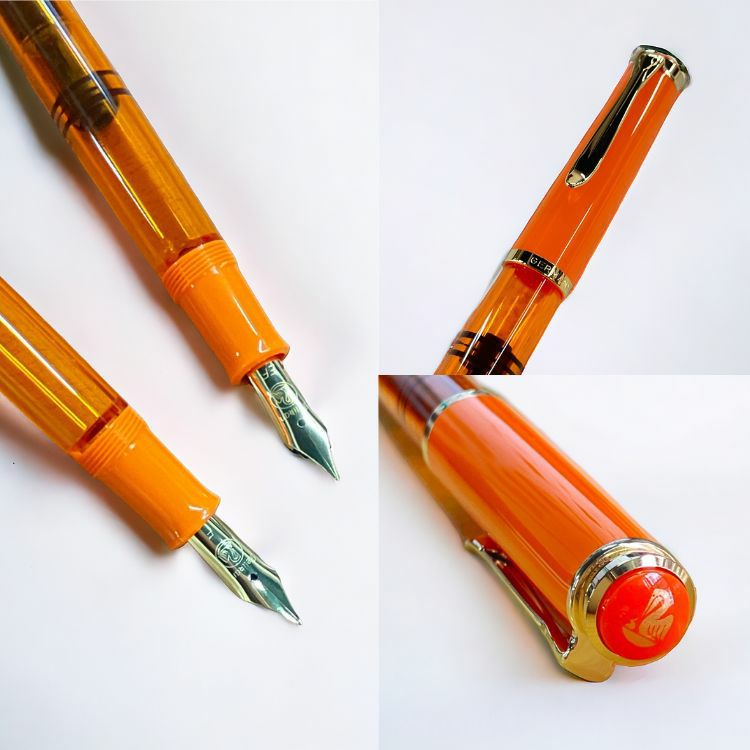 限定]ペリカン Pelikan クラシックM200 オレンジ デライト 万年筆 2024 
