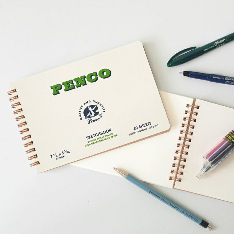 ハイタイド HIGHTIDE ペンコ penco スケッチブック B6 通販