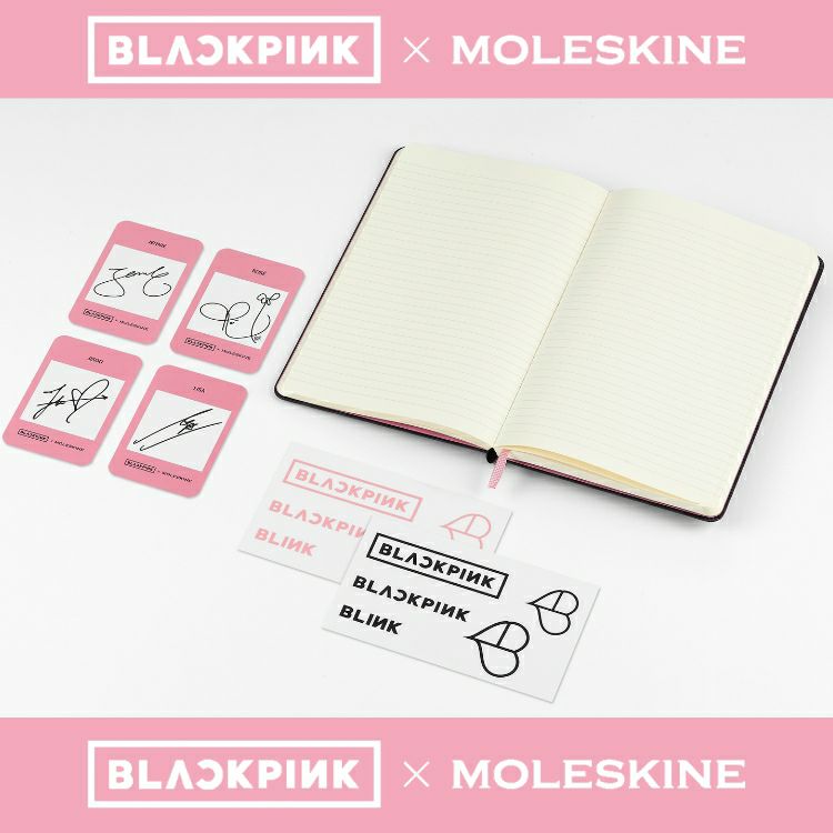 モレスキン　blackpink MOLESKINE（モレスキン） 大感謝祭 限定 BLACKPINK 日付無しプランナー